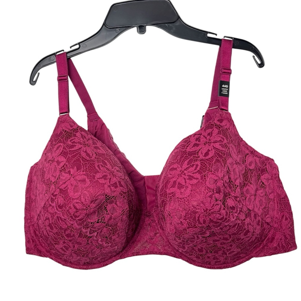 New Torrid Full-Coverage Lightly Lined 360 Back Smoothing Lace T-Shirt Bra